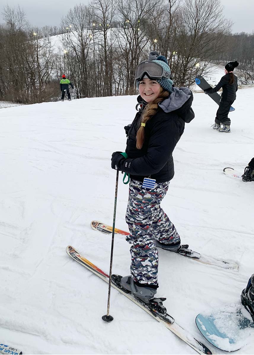Skiing at Swiss Valley 2