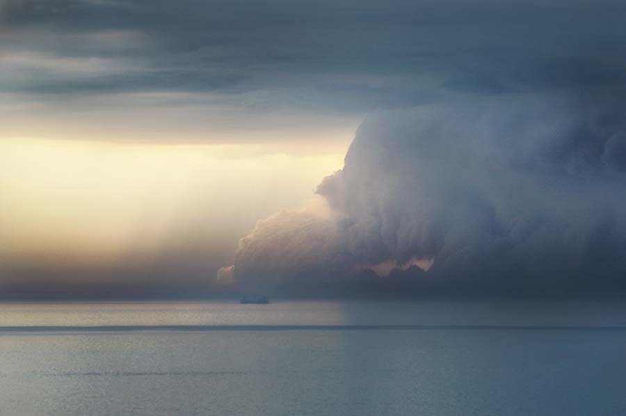 Joshua Nowicki Lake Michigan Clouds