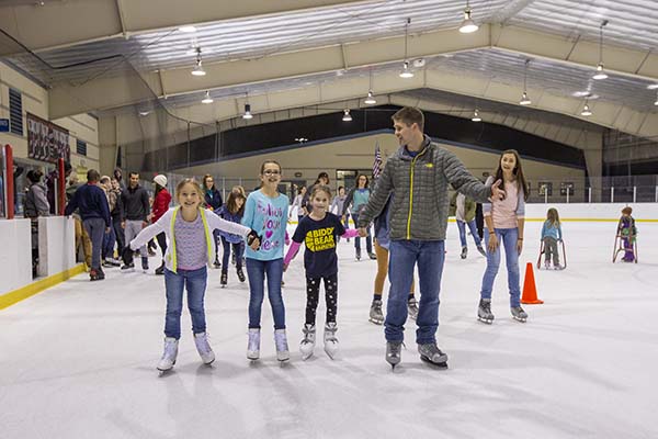 Family Ice Skating at John and Dede Howard Ice Arena