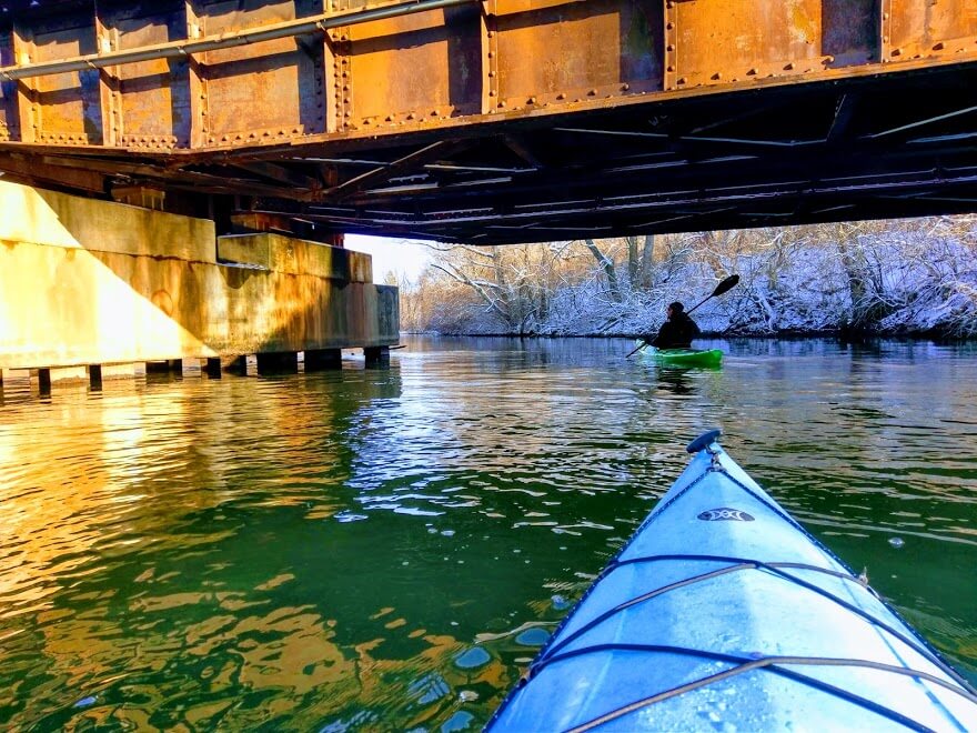 kayaking