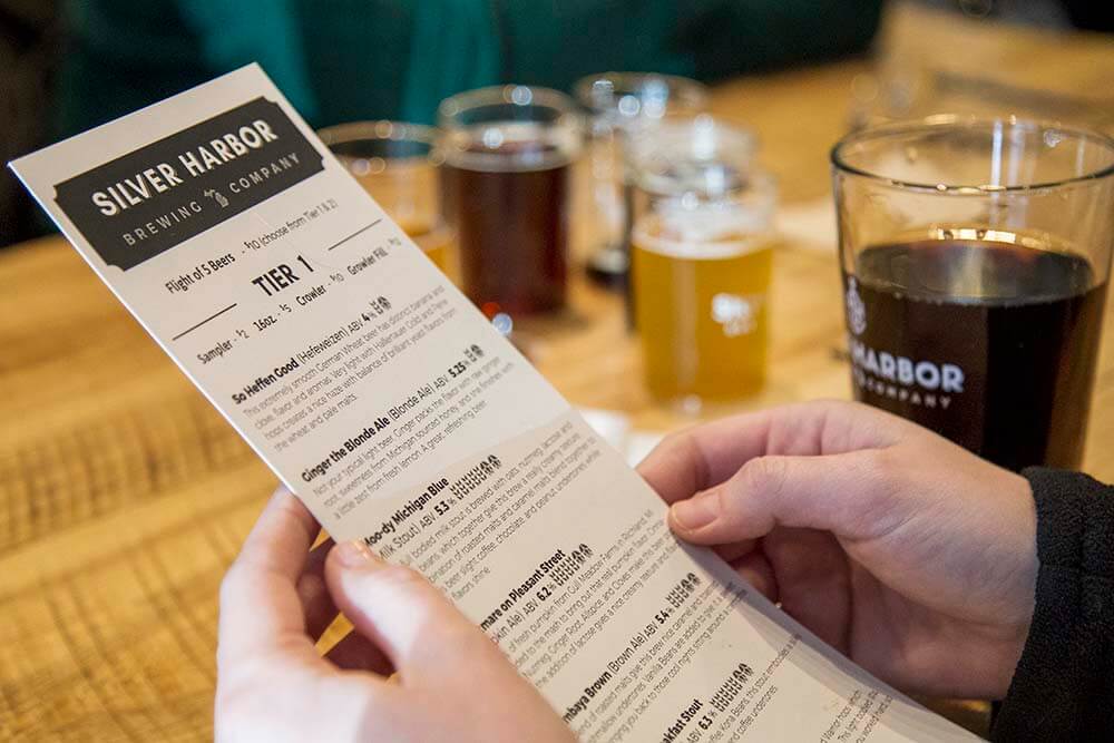 Silver Harbor - Beer Menu