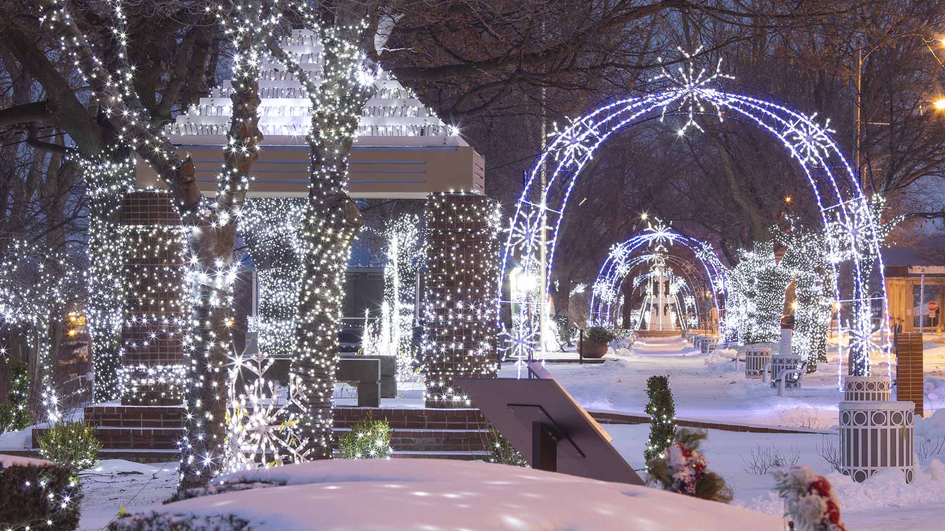 Light up the bluff in St Joseph MI