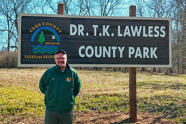 Scott Wyman at Dr. TK Lawless County Park