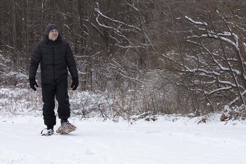 Snowshoeing in Southwest Michigan