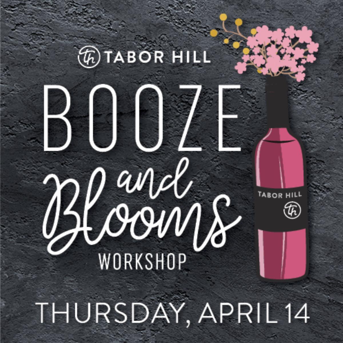 Booze & Blooms – Spring Arrangement with LB Floristry