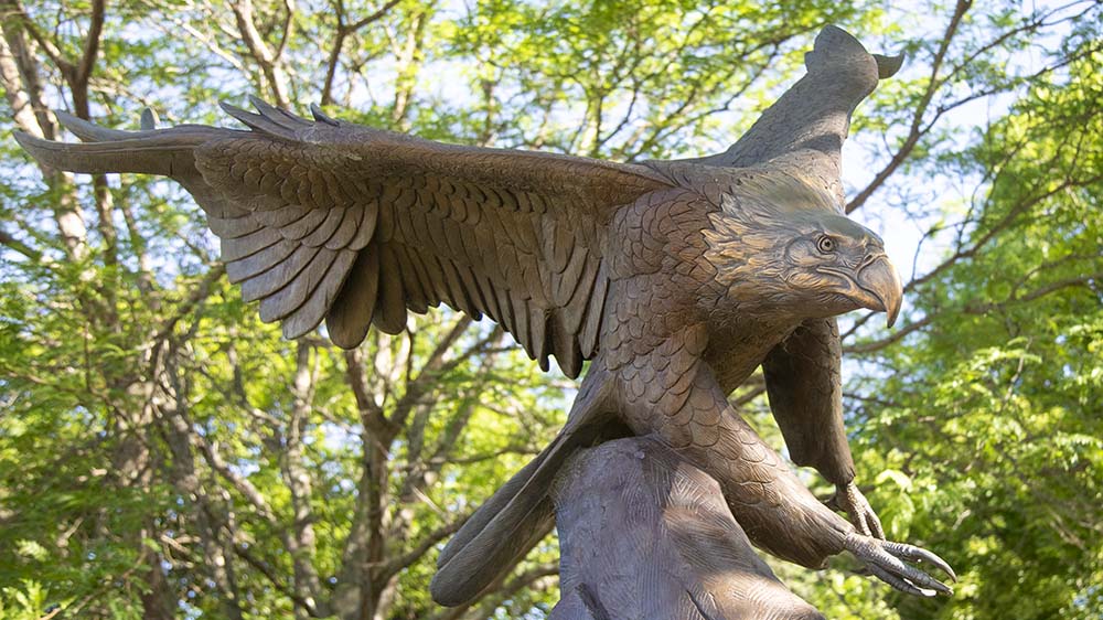 public art dowagiac eagle