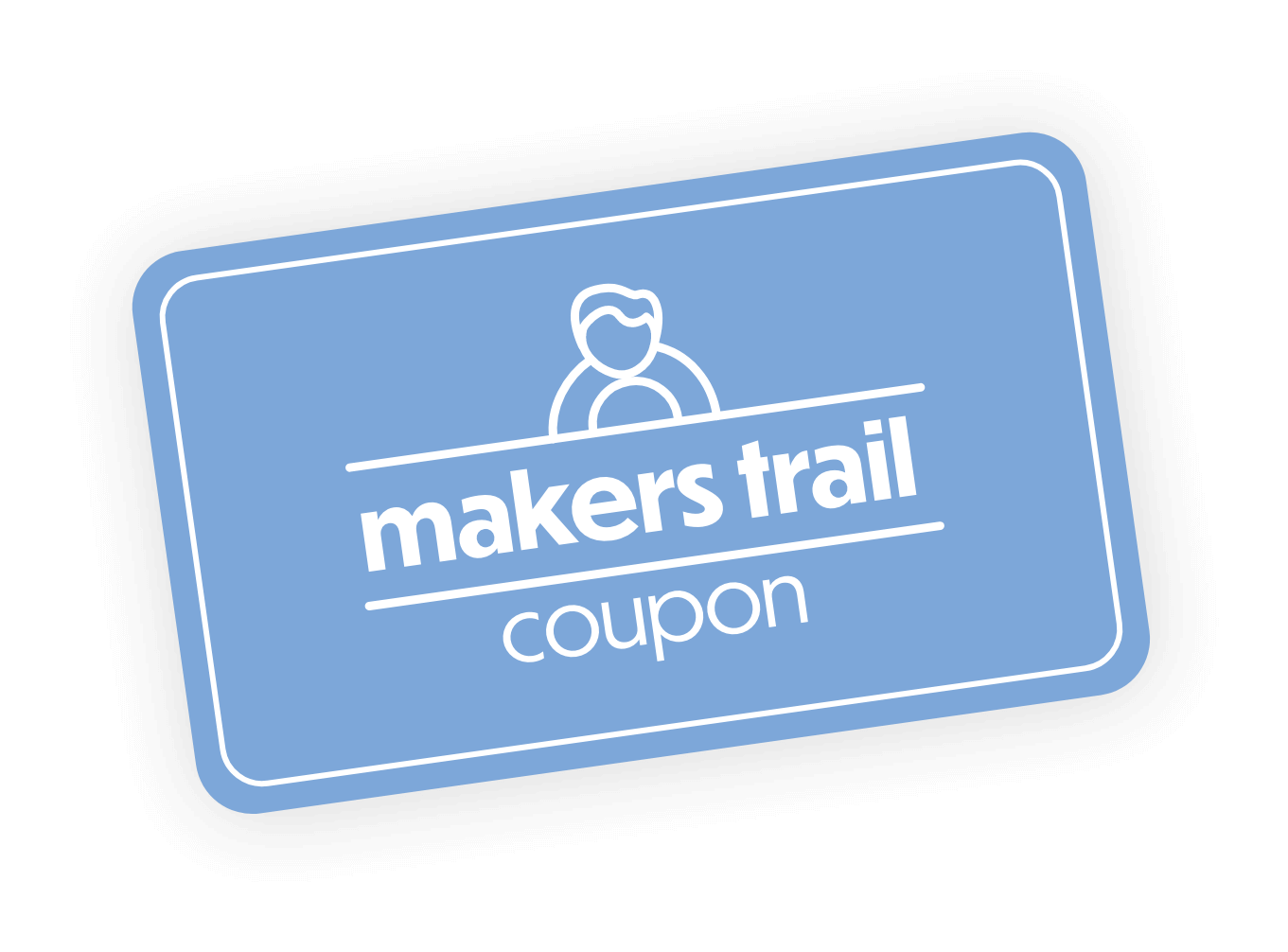 Graphic of a Makers Trail coupon